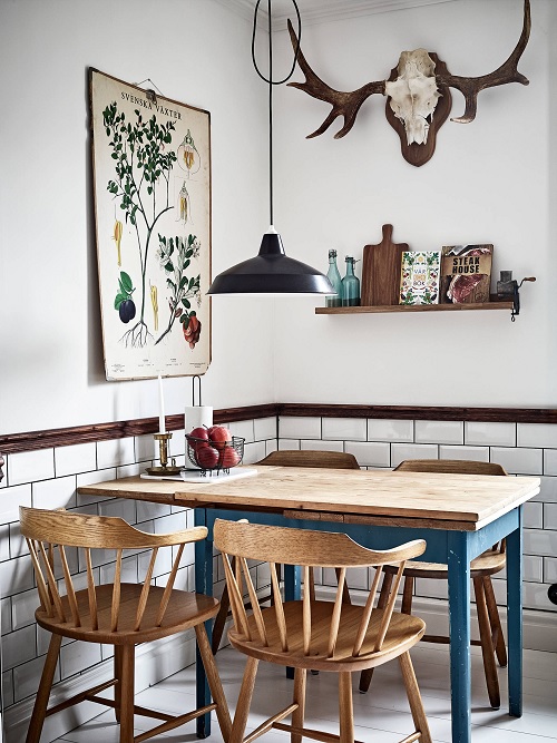 classic scandinavian dining room