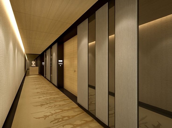 modern hallway apartment design