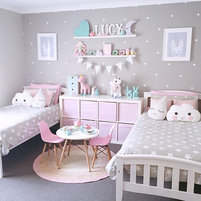 simple beautiful kids bedroom