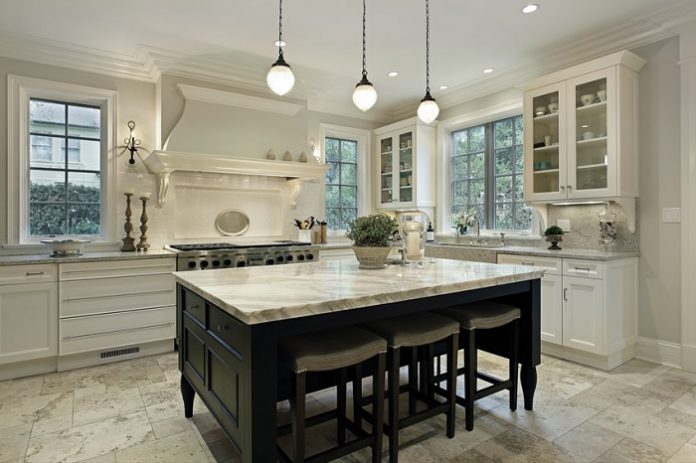 10 White Kitchen Design Decor and Ideas with Nice Lighting Concept - NHG