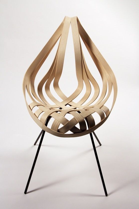 Beautiful wooden chair design 6