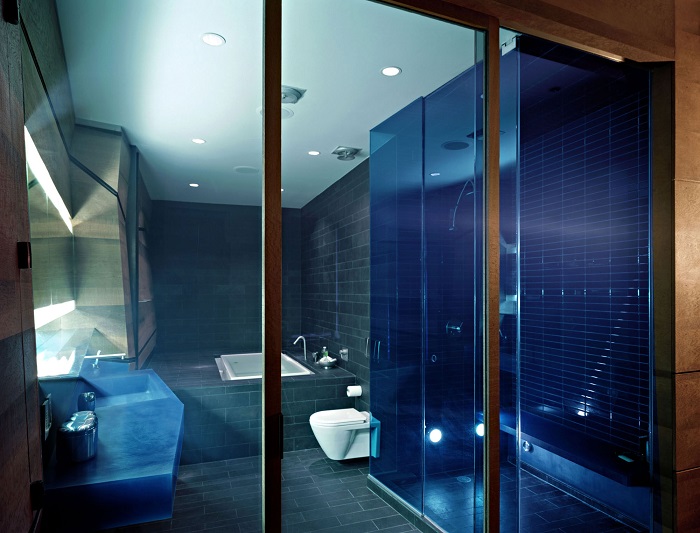 Blue Bathroom Design 6