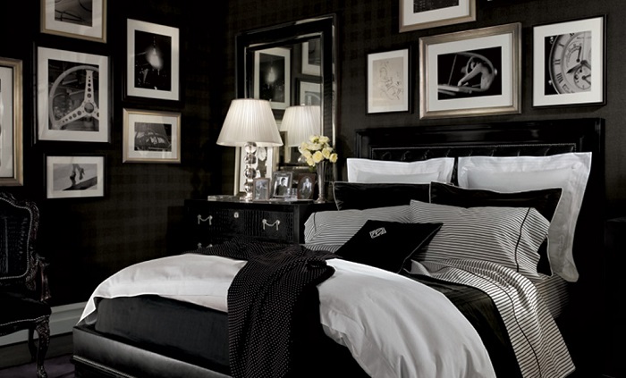 Black bedroom design 4