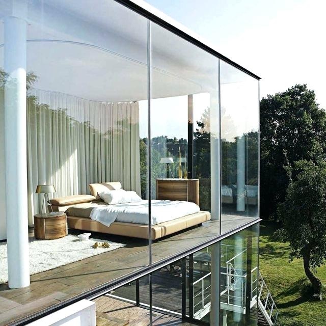 Glass wall house design 2