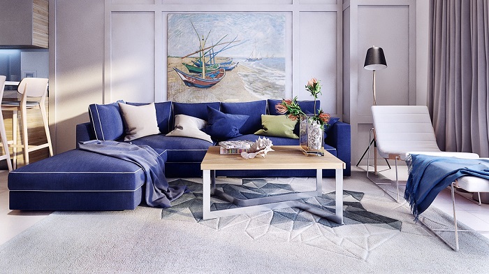 blue concept furniture