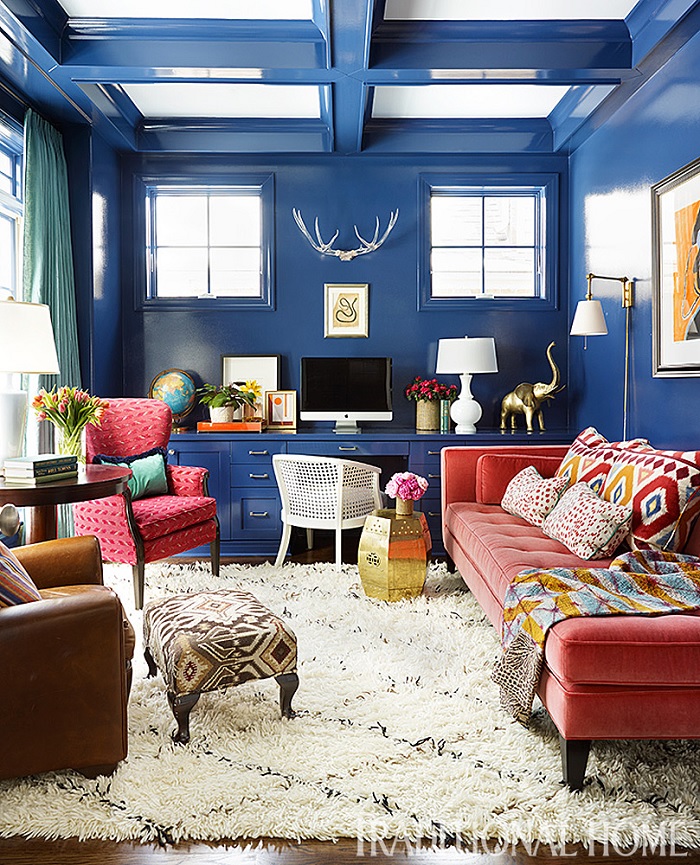 color full living room