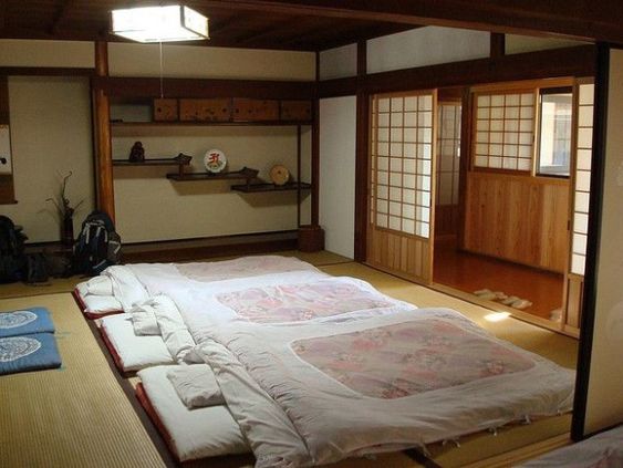 Japanese bedroom design for family