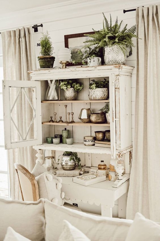 old cupboard for shabby style