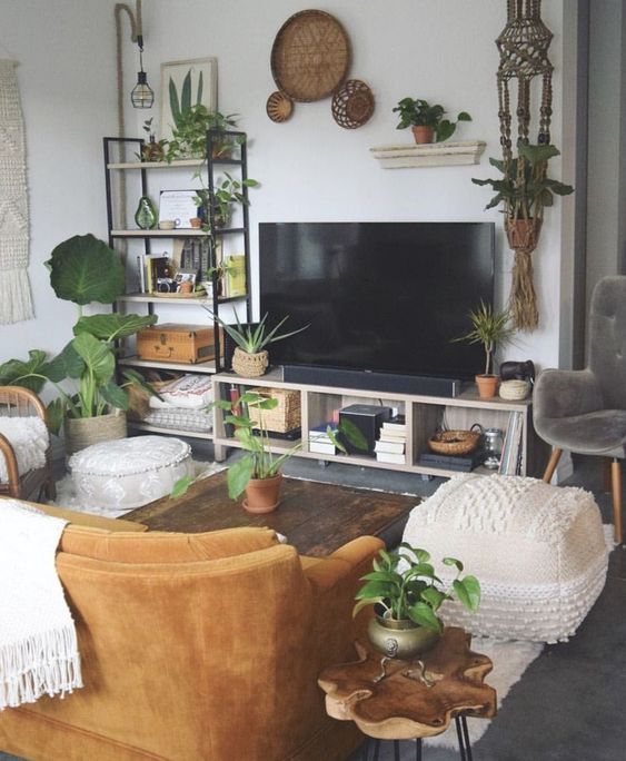 Zen living room apartment