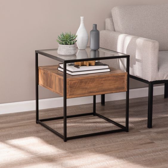 Side table can be added to office home