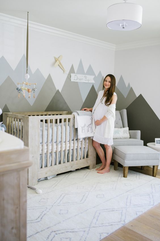 Newborn baby room decorating ideas for a baby boy