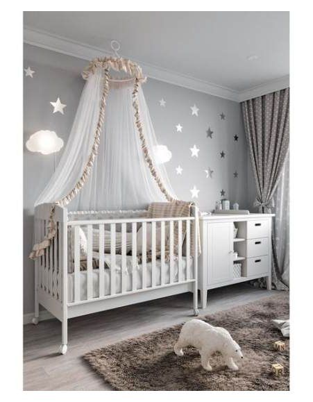 Newborn baby room decorating ideas with humidifier