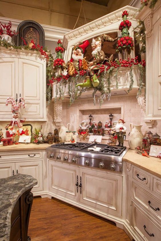 Christmas decorating ideas for kitchen
