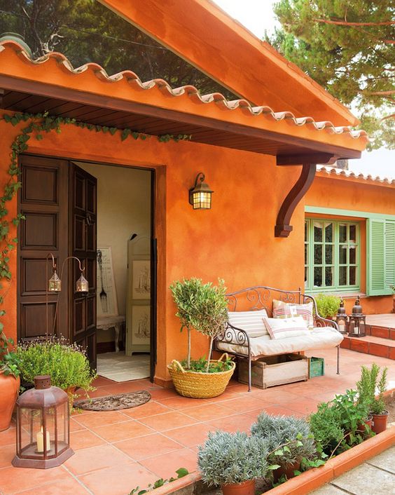 Mexican homes style exterior ideas