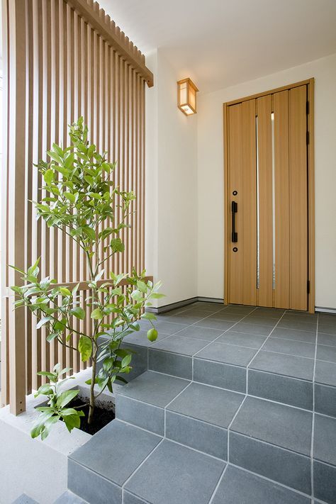 Japanese exterior door design