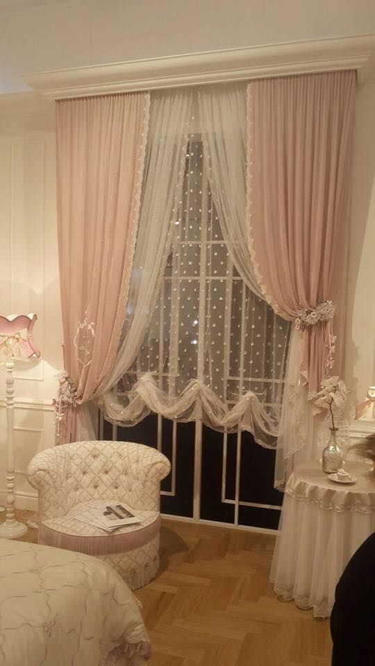 Shabby chic curtains for our home