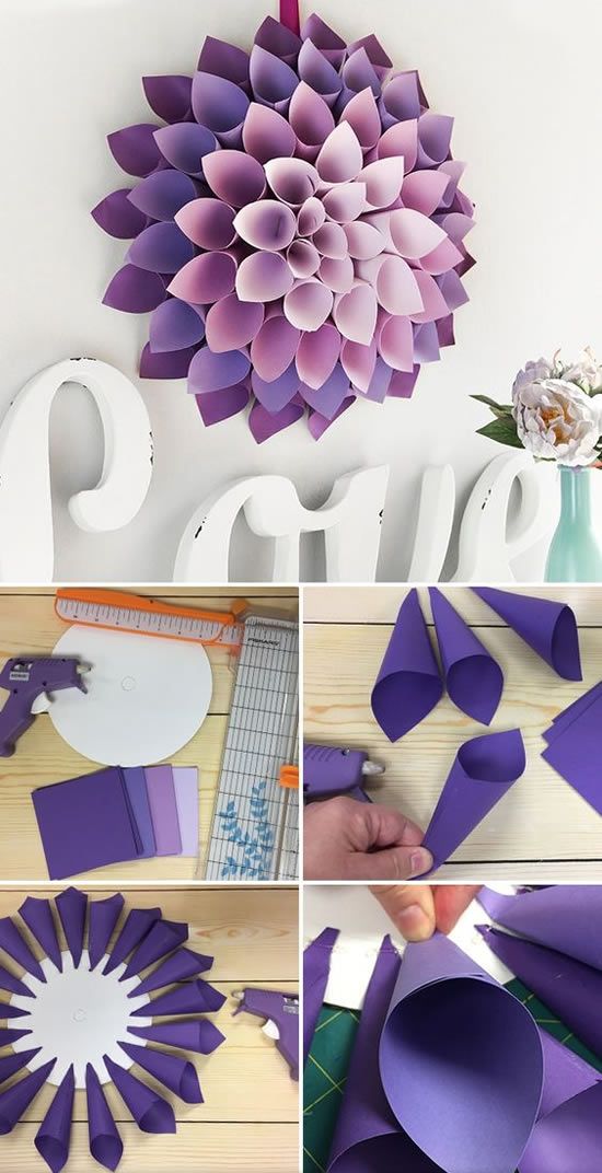 Beautiful DIY paper room decorations ideas