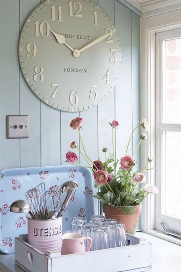 Shabby chic large clocks recommendations