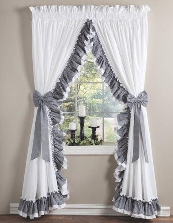 Shabby chic curtains recommendations in our home