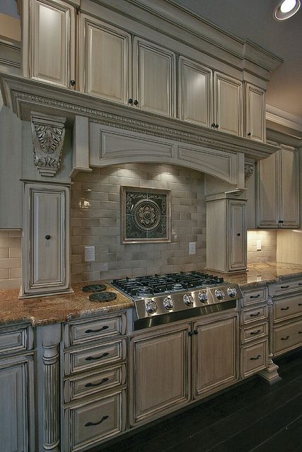 Modern gothic kitchen cabinet