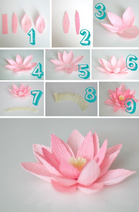 DIY flower decorations on a low budget