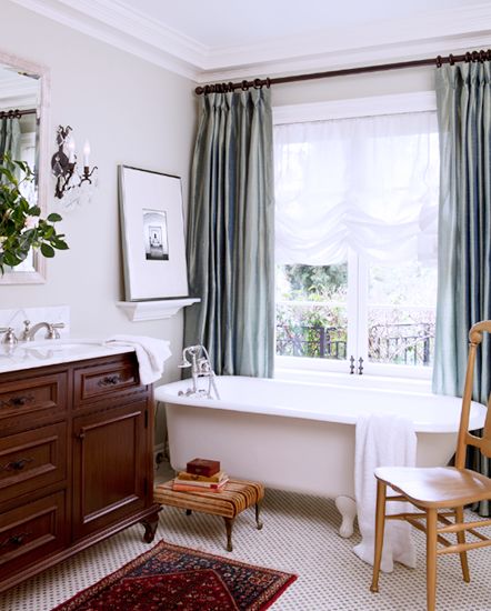 Modern Victorian grey curtains