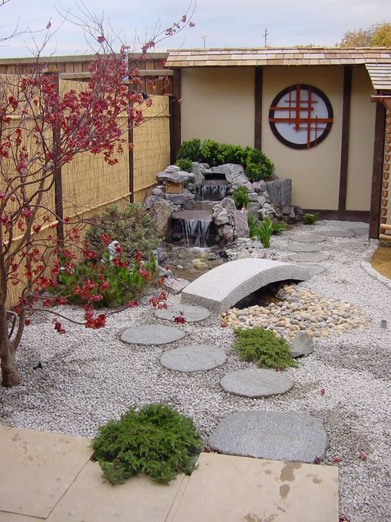 Mini Japanese zen garden ideas 