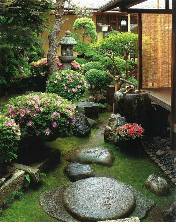 Japanese zen garden decorations