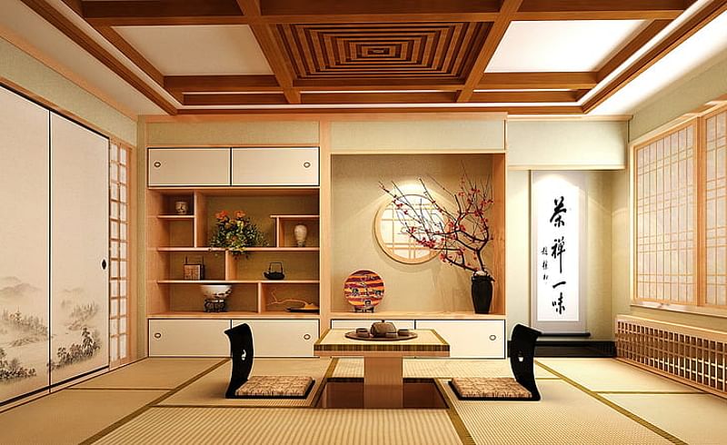japanese living room seating