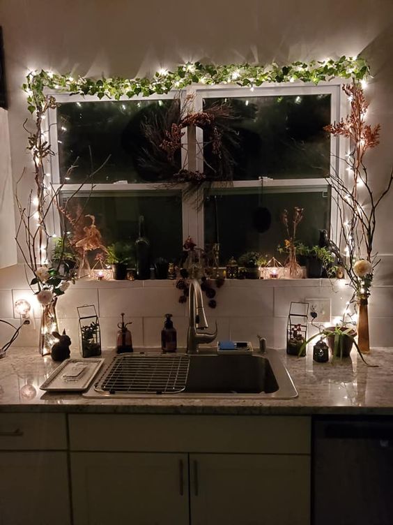 Fairy forest kitchen themed decorating ideas