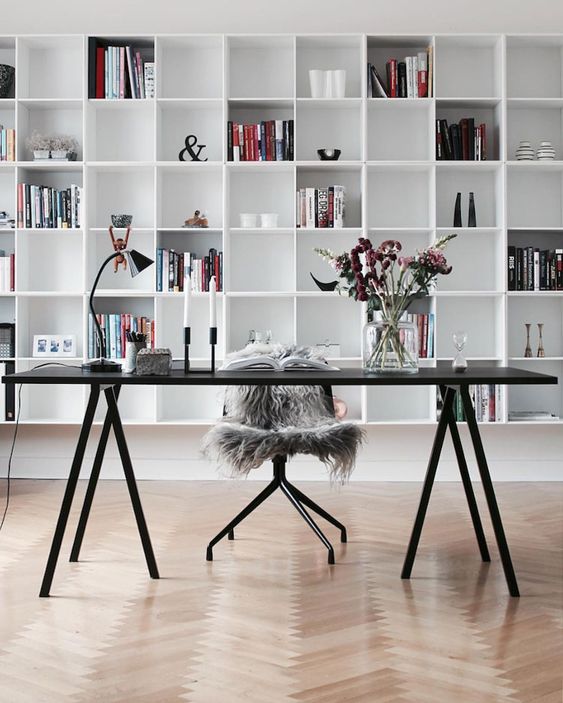 Stunning Scandinavian home office