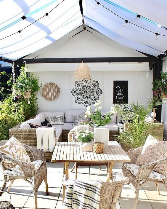 Scandinavian garden and backyard decorating ideas