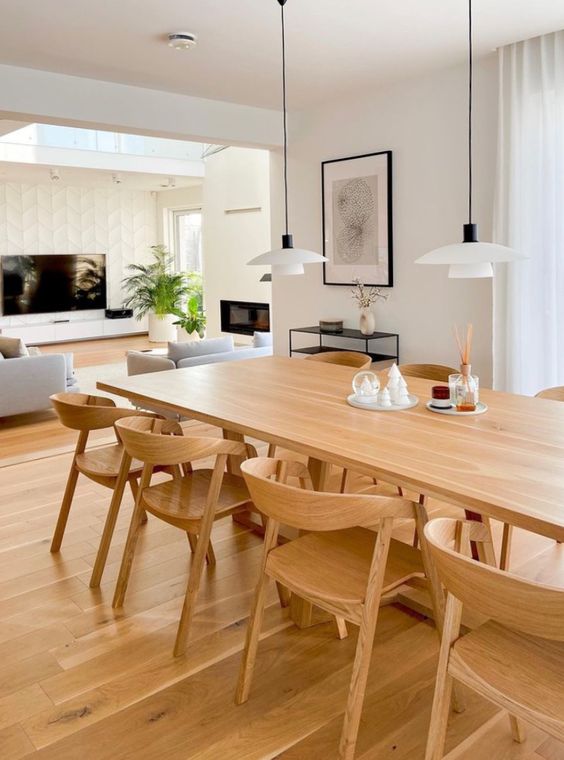 Scandinavian dining room design ideas