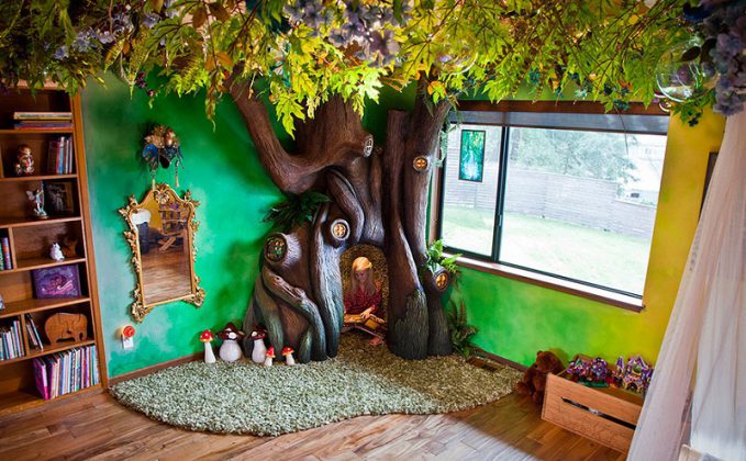 Fairy Forest Kid's Bedroom Decorating Ideas To Create Neat Impression - NHG