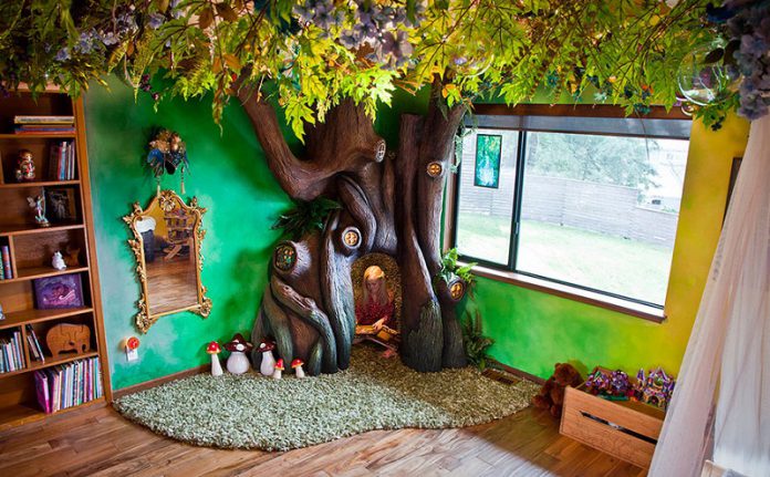 Fairy Forest Kid's Bedroom Decorating Ideas To Create Neat Impression - NHG