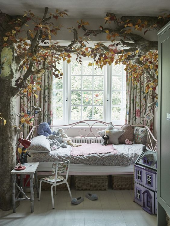 Fairy Forest Kid's Bedroom Decorating Ideas To Create Neat Impression - NHG