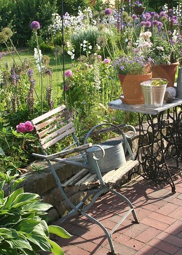 Vintage garden chairs