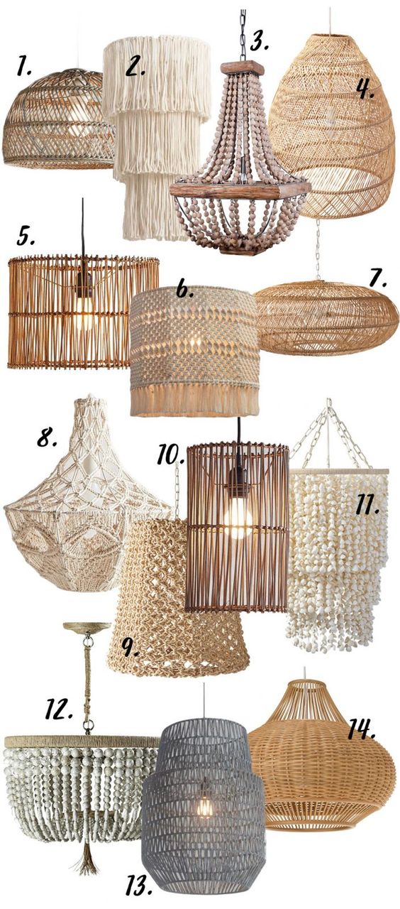 Bohemian lighting