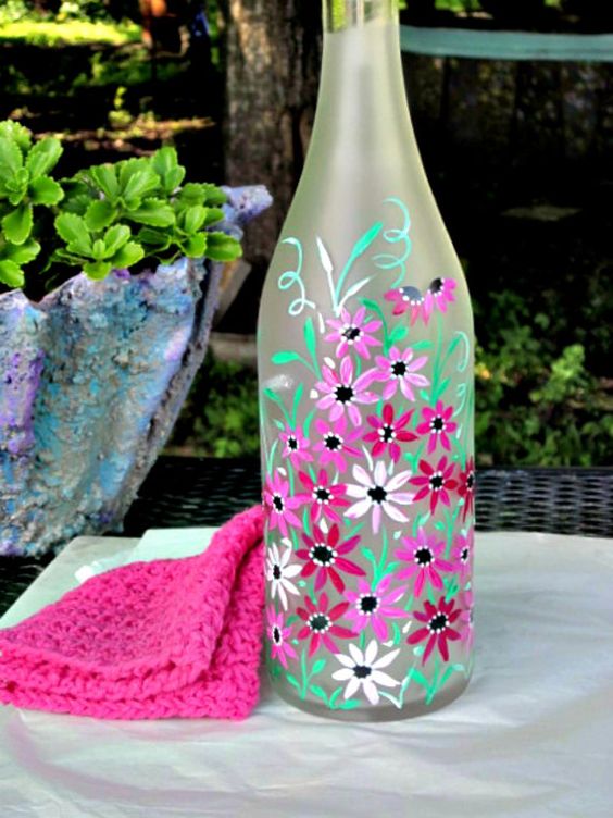 Cute painted bottle