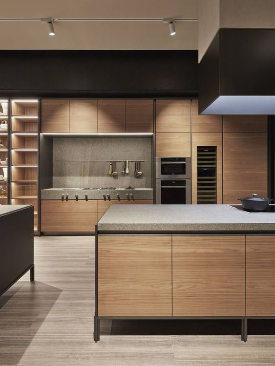 sophisticated masculine kitchen